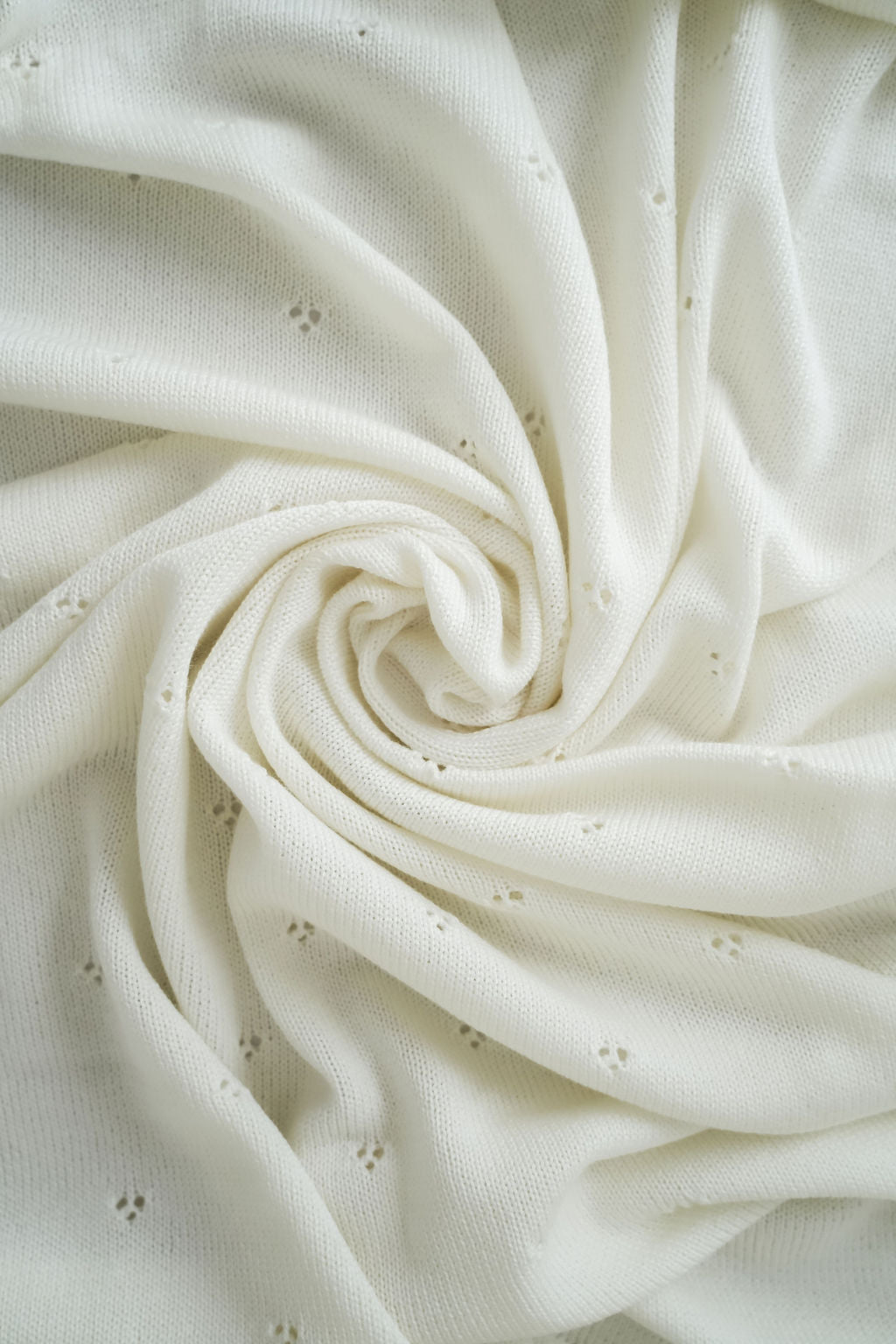 Weiche Babydecke aus 100% Merinowolle - creme