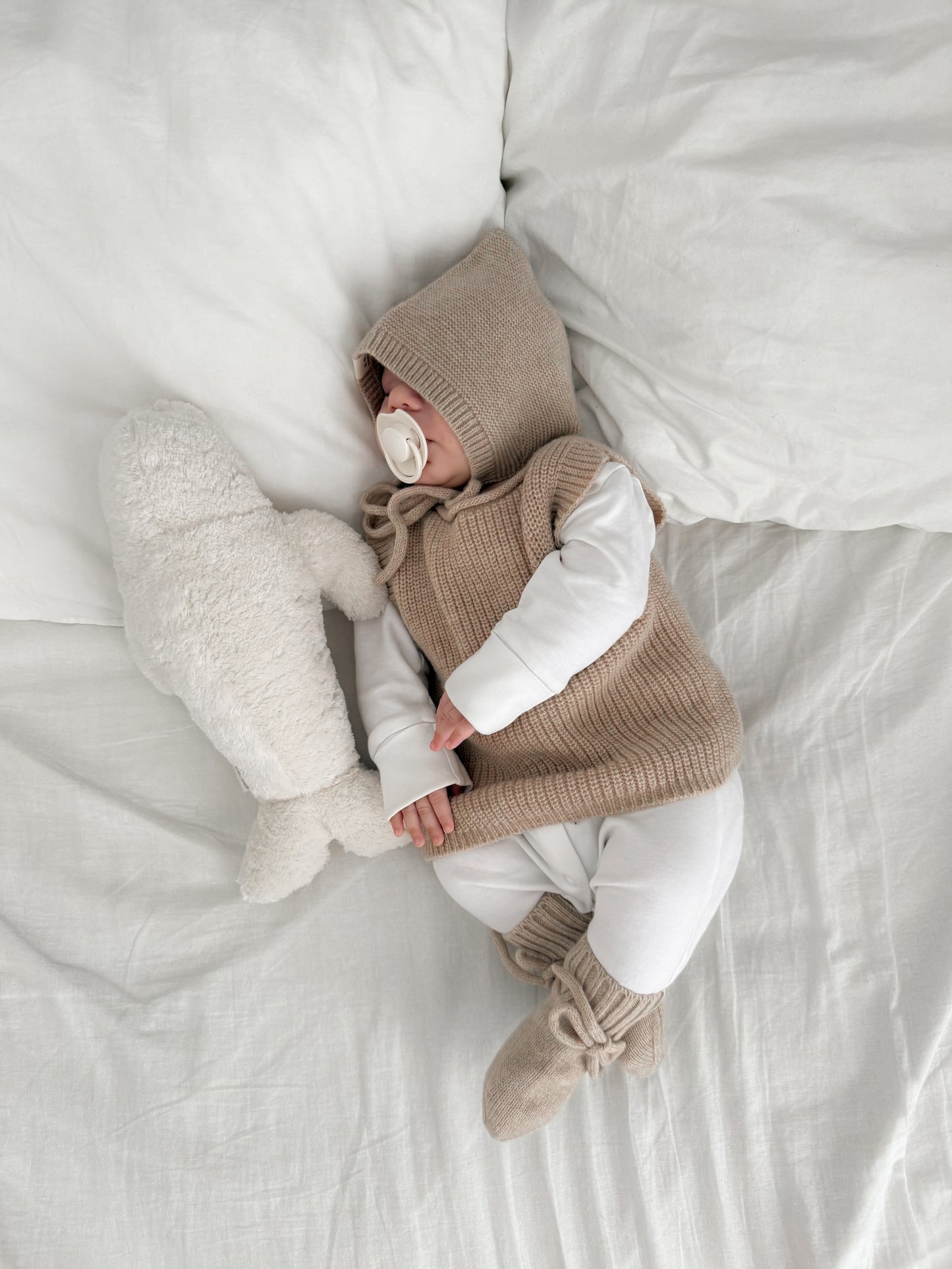 Bundle „Coccola“ - Pullunder, Mütze & Schuhe