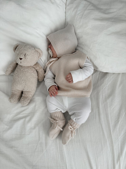 Bundle „Coccola“ - Pullunder, Mütze & Schuhe