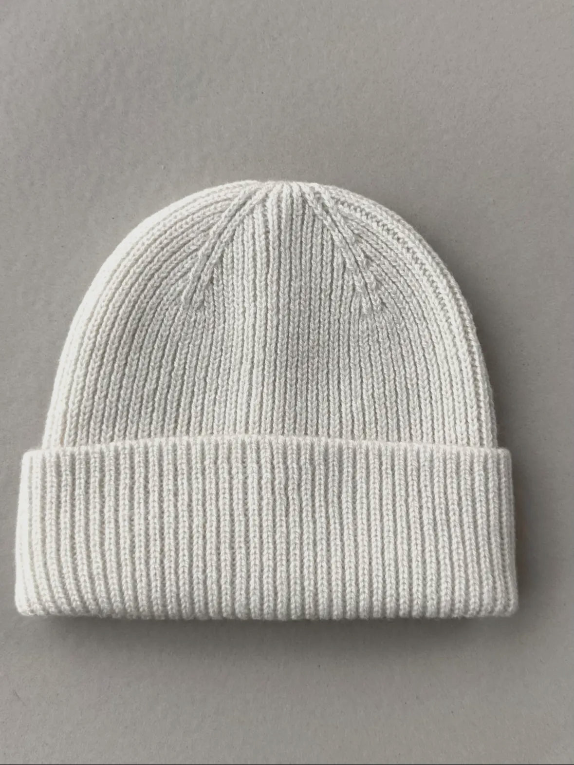 Neu: supersoftes Newborn-Baby-Beanie - Creme [vorbestellen 7-10 Tage Versand]