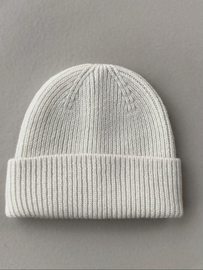 Vorbestellen [Lieferung ab 24.08.2025] Supersoftes Newborn-Beanie - Elfenbein