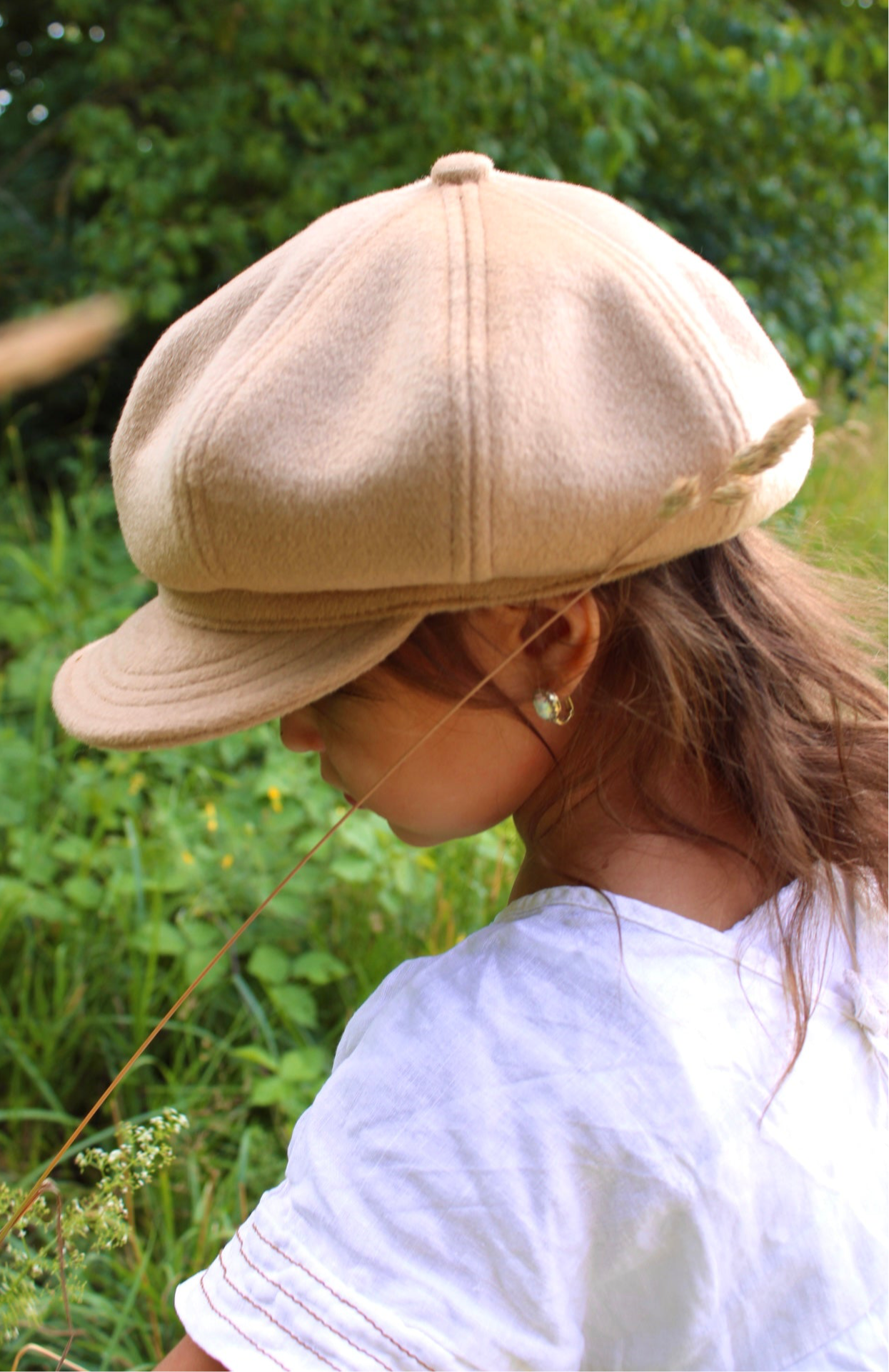 Baker Girl Cap „Ragazza“ (4-11 Jahre) [Vorbestellen ab 30.09.25]