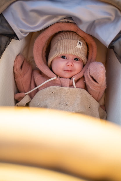 Supersoftes Newborn-Beanie - Golden Sand