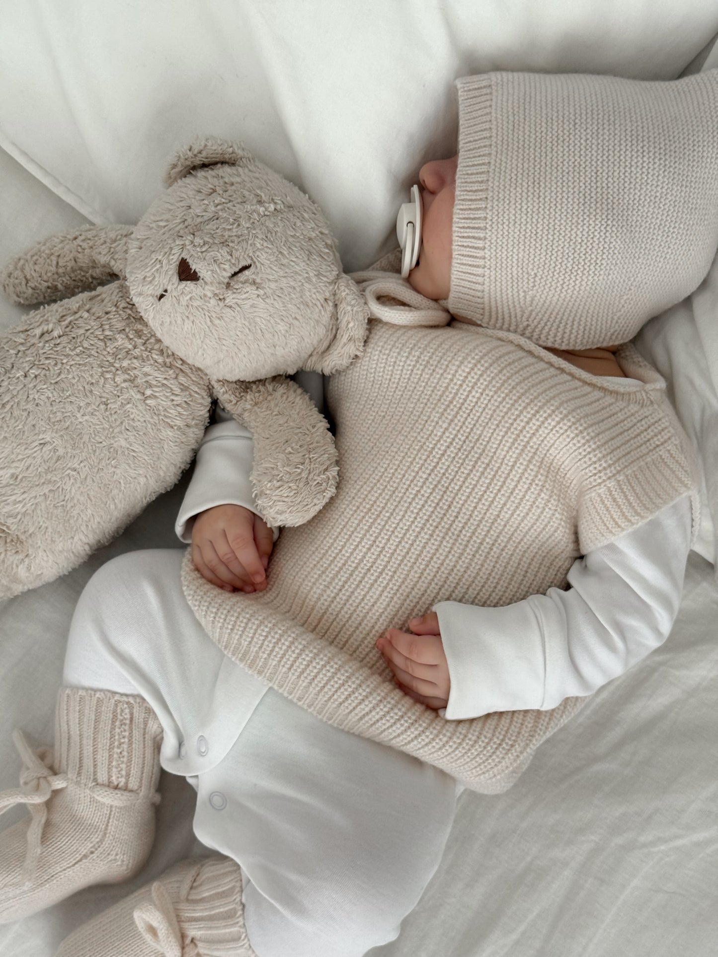 Bundle „Coccola“ - Pullunder, Mütze & Schuhe