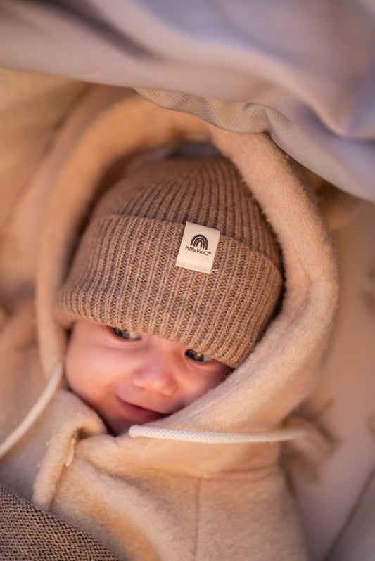Softes Newborn Beanie - Camel