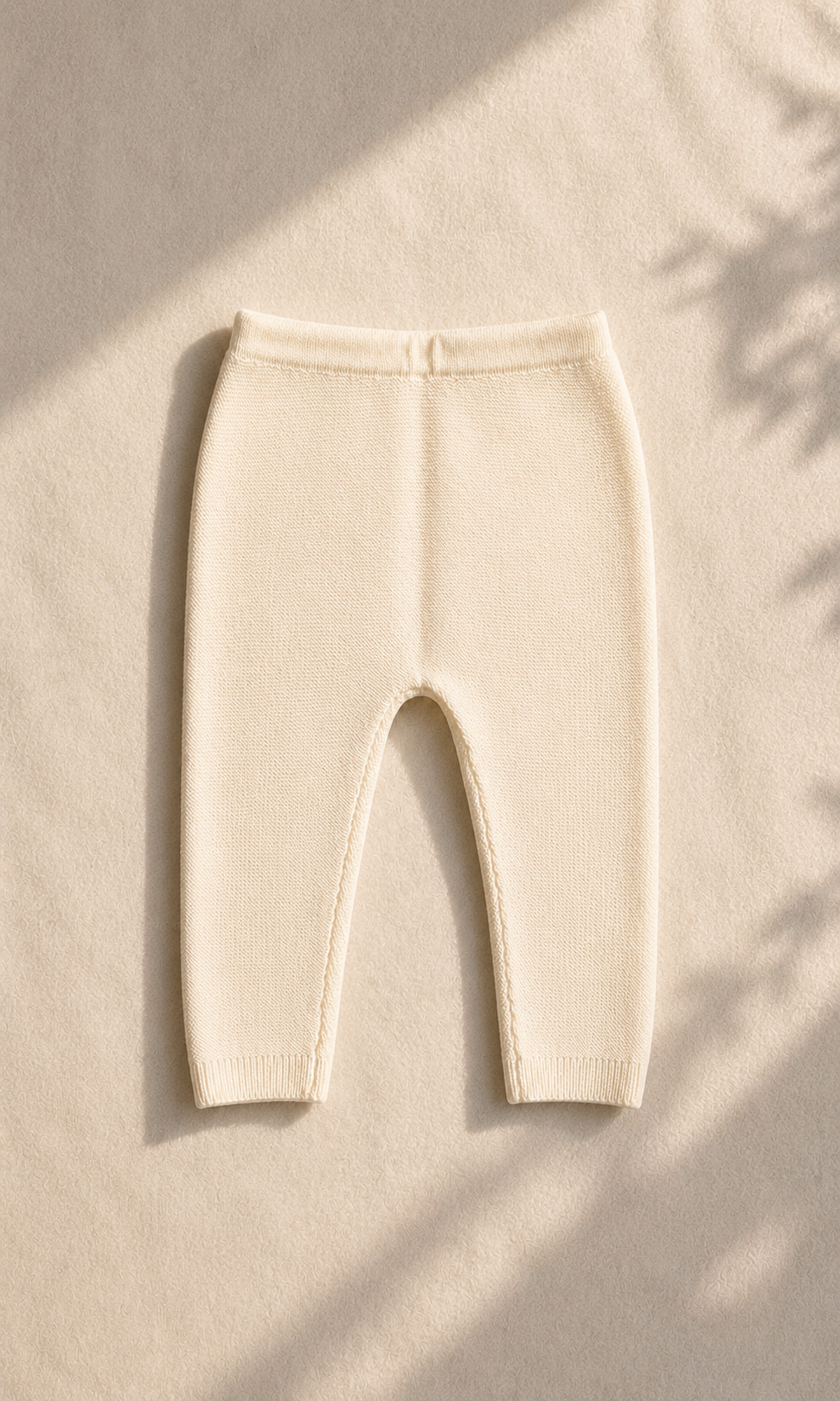 Neu: Baby Hose aus Merinowolle - Elfenbein [Vorbestellen: 17.08.26]
