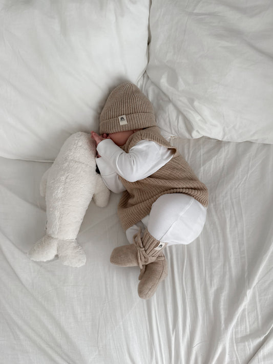 Bundle „Abbraccio“ - Pullunder, Beanie & Schuhe