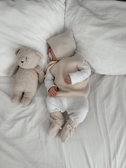 Bundle „Coccola“ - Pullunder, Mütze & Schuhe