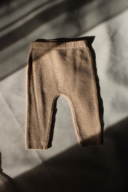 Neu: Baby Hose aus Merinowolle - Golden Sand