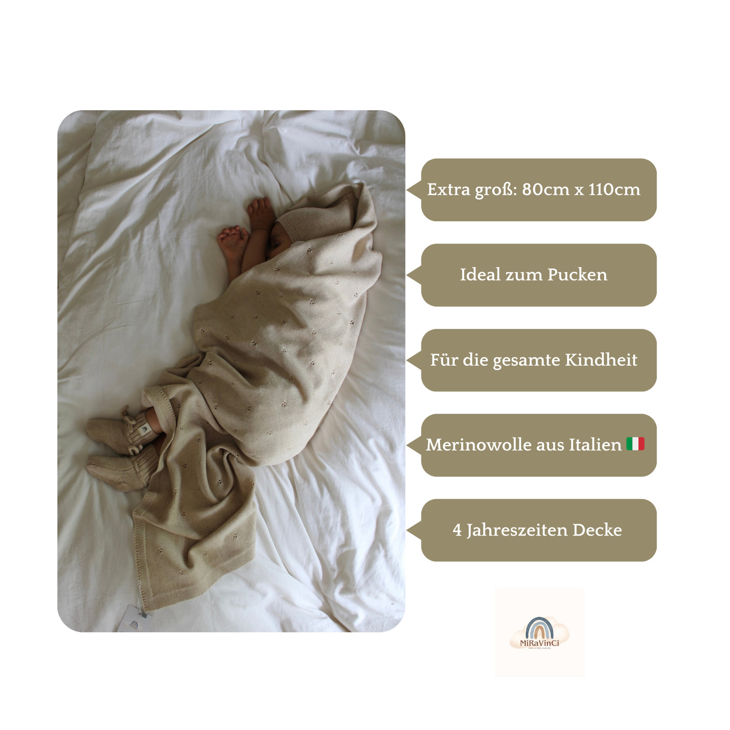 Bundle Amore: Decke, Mütze & Boots