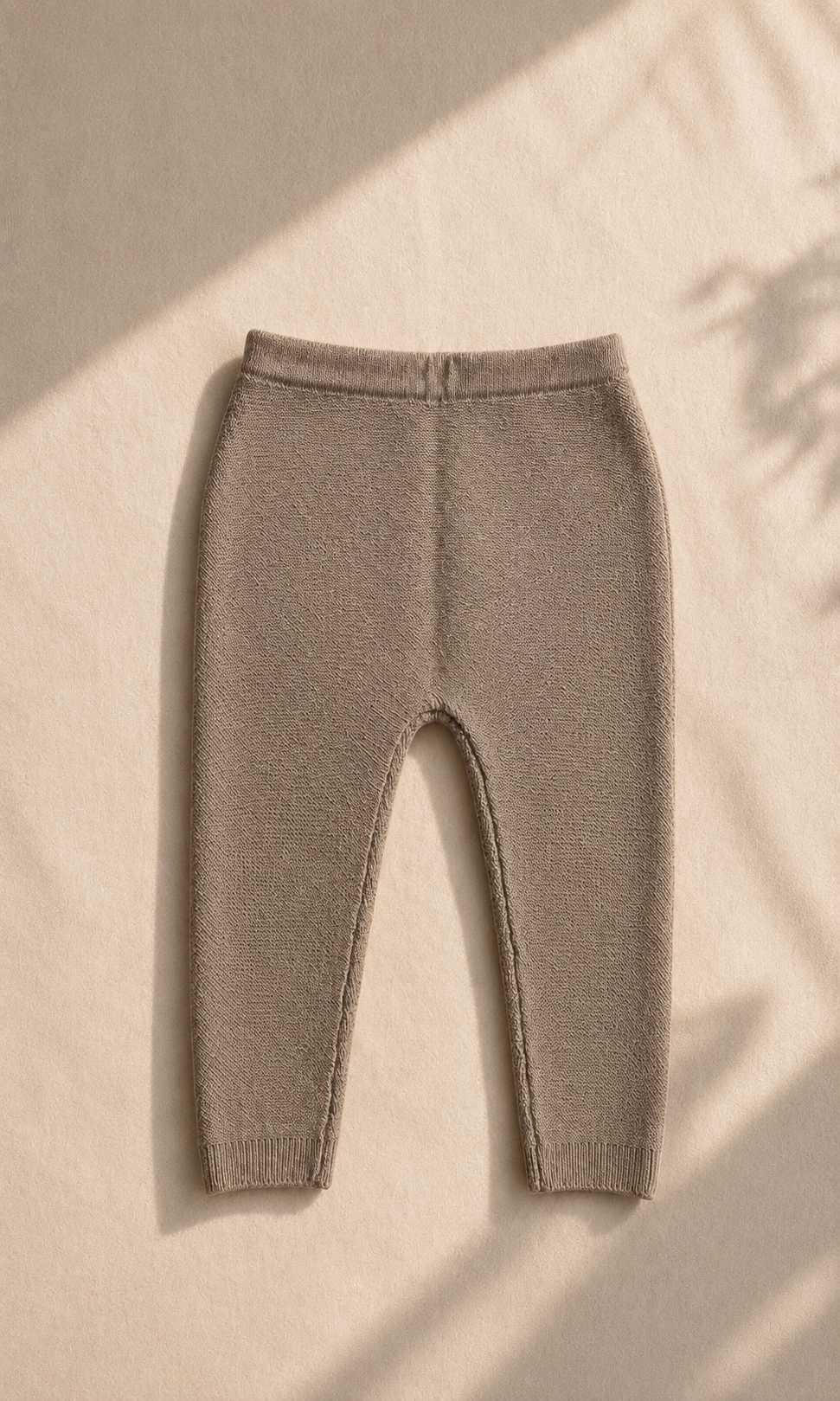 Neu: Baby Hose aus Merinowolle - Camel