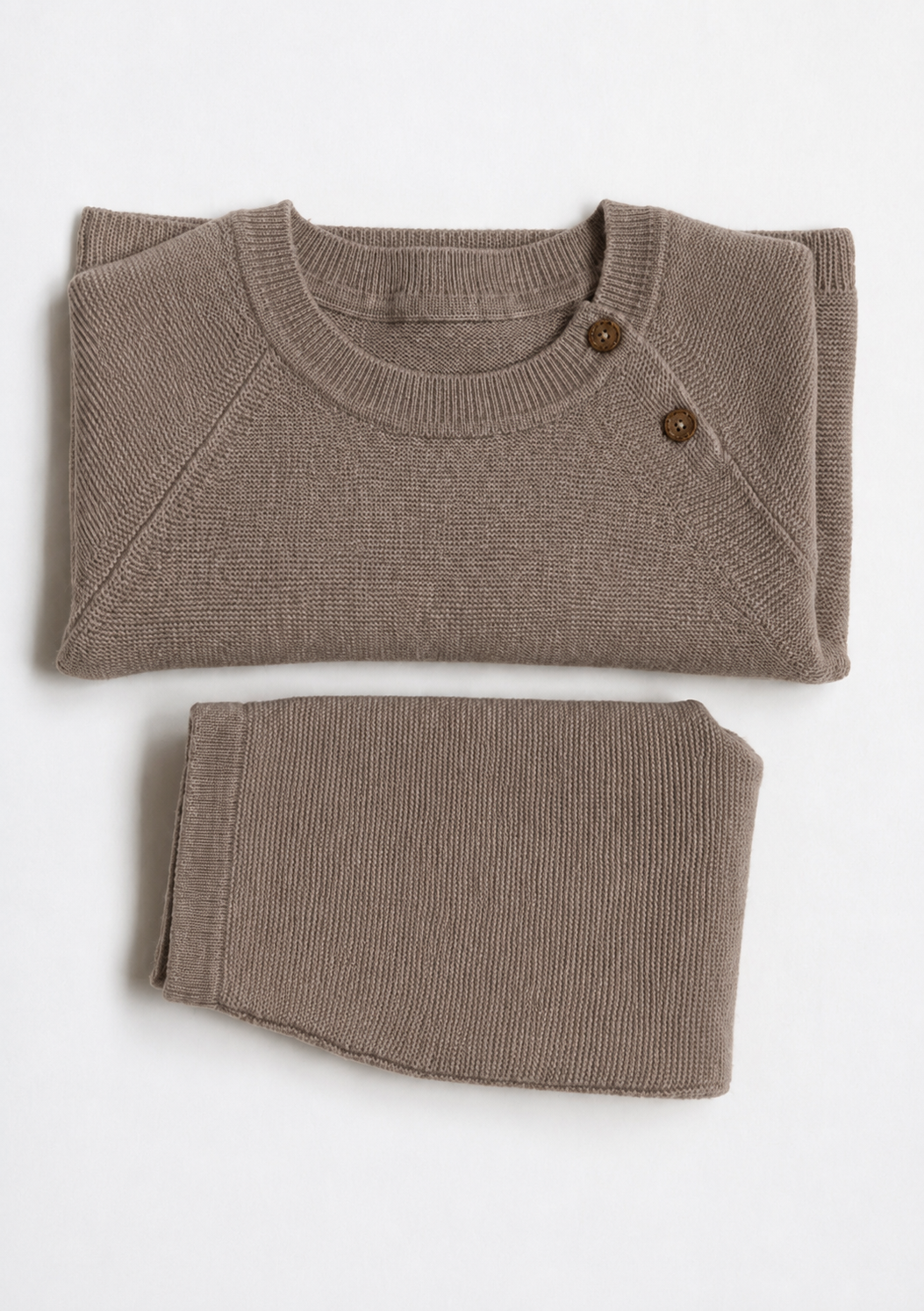 Neu: Baby Pullover aus Merinowolle - Camel [Vorbestellen: Versand ab 17.07.26]