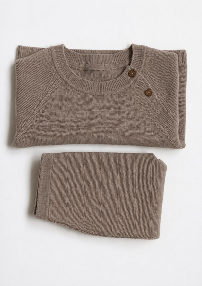 Neu: Baby Pullover aus Merinowolle - Camel [Vorbestellen: Versand ab 17.07.26]