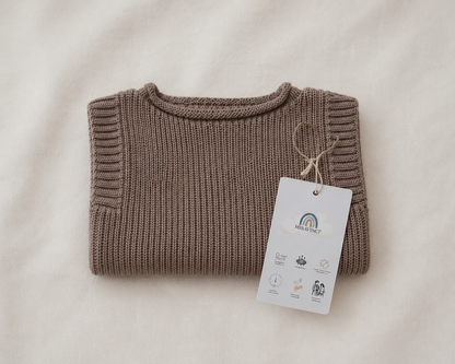 Neu: Baby Pullunder - Camel