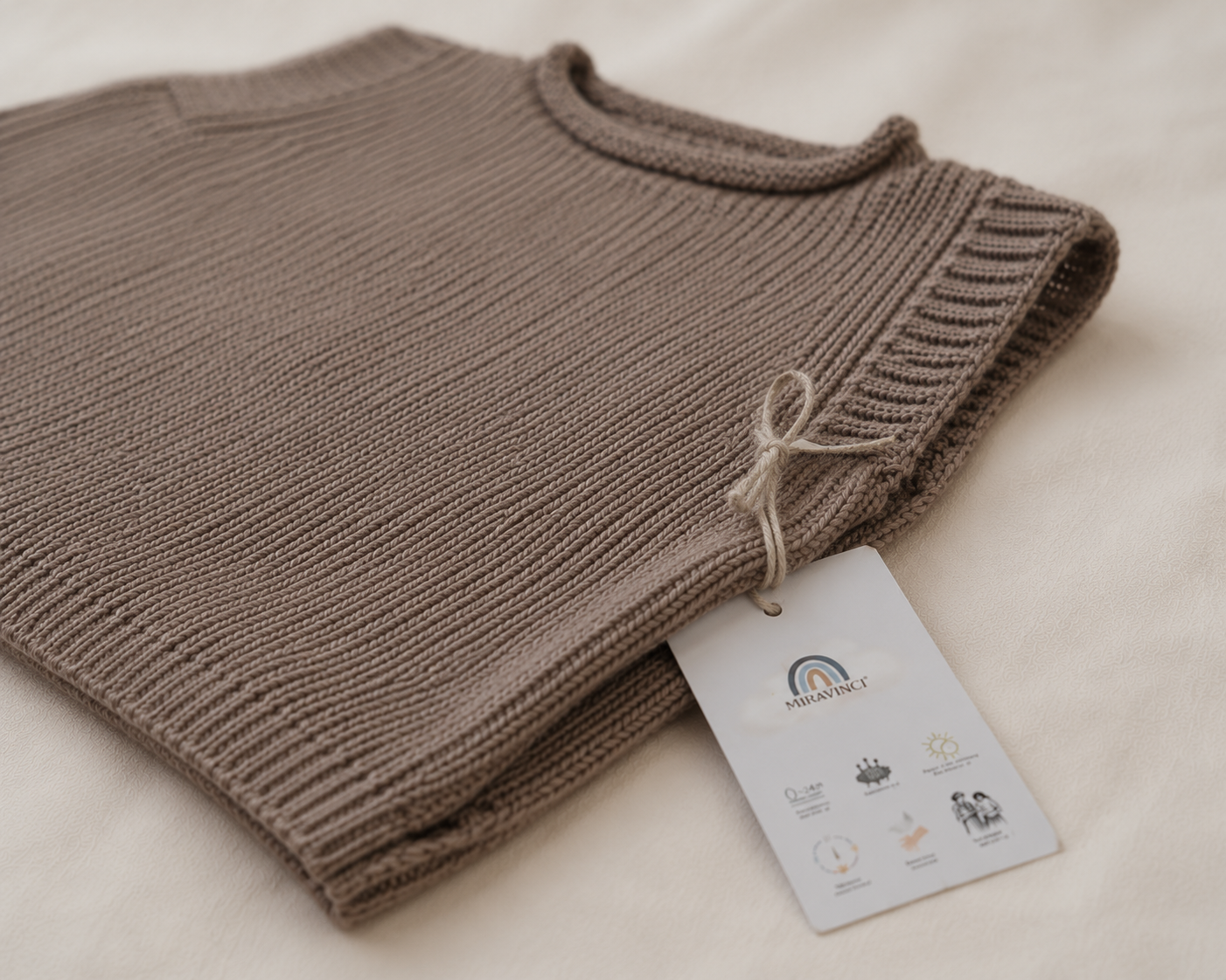 Neu: Baby Pullunder - Camel