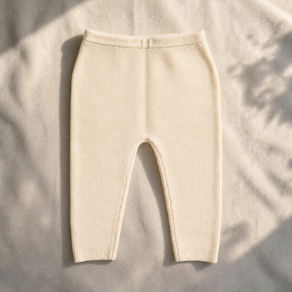 Neu: Baby Hose aus Merinowolle - Elfenbein [Vorbestellen: 17.07.26]
